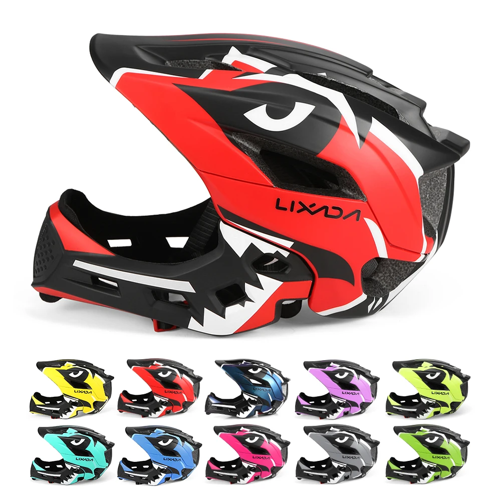 Lixada Kids Detachable Full Face Bike Helmet