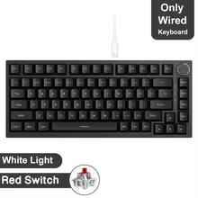 AJAZZ keyboard: Black - Wired - Red Switch