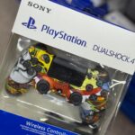 Wireless Controller for PS4 – Colourful Cartoon Graphic in supplied packaging
