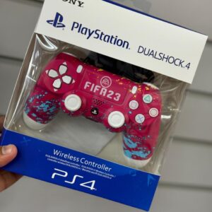 Wireless Controller for PS4 – Pink FIFA 23 Graphic in supplied packaging